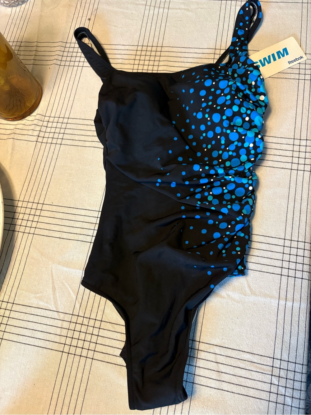 NWT Reebok swim size 8 one piece swimsuit